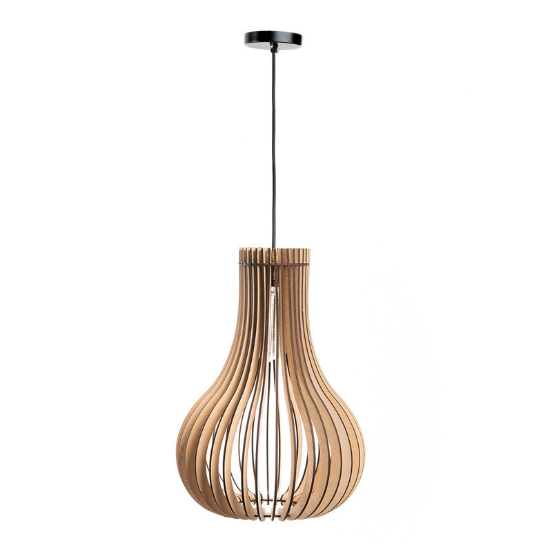 Birch Wood Ceiling Lamp | Pendant Lamp | Beige