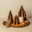 Home Decor Items | Table Decor Tree | Pine Wood | Beige & Brown.