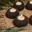 Housewarming Gifts | Pine Wood Tea Light Candle Holder | Set of 4