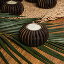 Festive Gifts | Housewarming Gifts | Pine Wood Tea Light Candle Holder | Set of 6