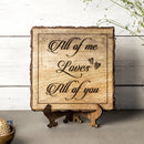 Anniversary Gifts | Wooden Plaque.