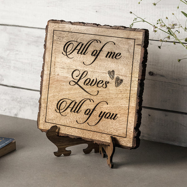 Anniversary Gifts | Wooden Plaque.