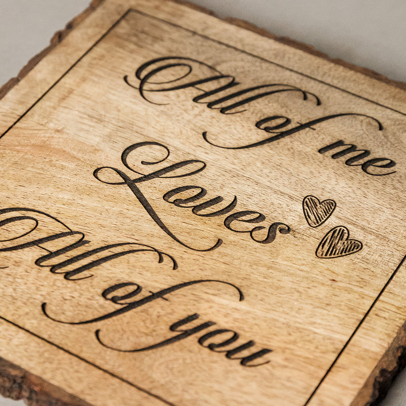 Anniversary Gifts | Wooden Plaque.