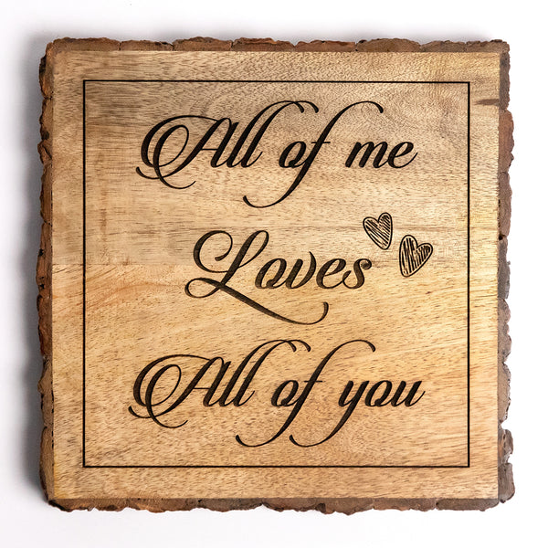 Anniversary Gifts | Wooden Plaque.