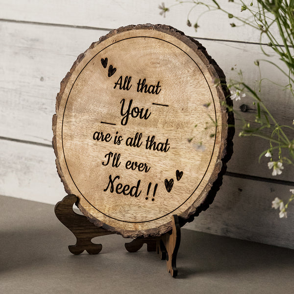 Anniversary Gifts | Wooden Plaque.