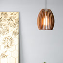 Pine Wood Ceiling Light | Brown