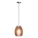 Pine Wood Ceiling Light | Brown