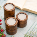 Scented Candles | Mango Wood | Set of 3.