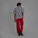 Pure Cotton Pants | Narrow Fit | Red