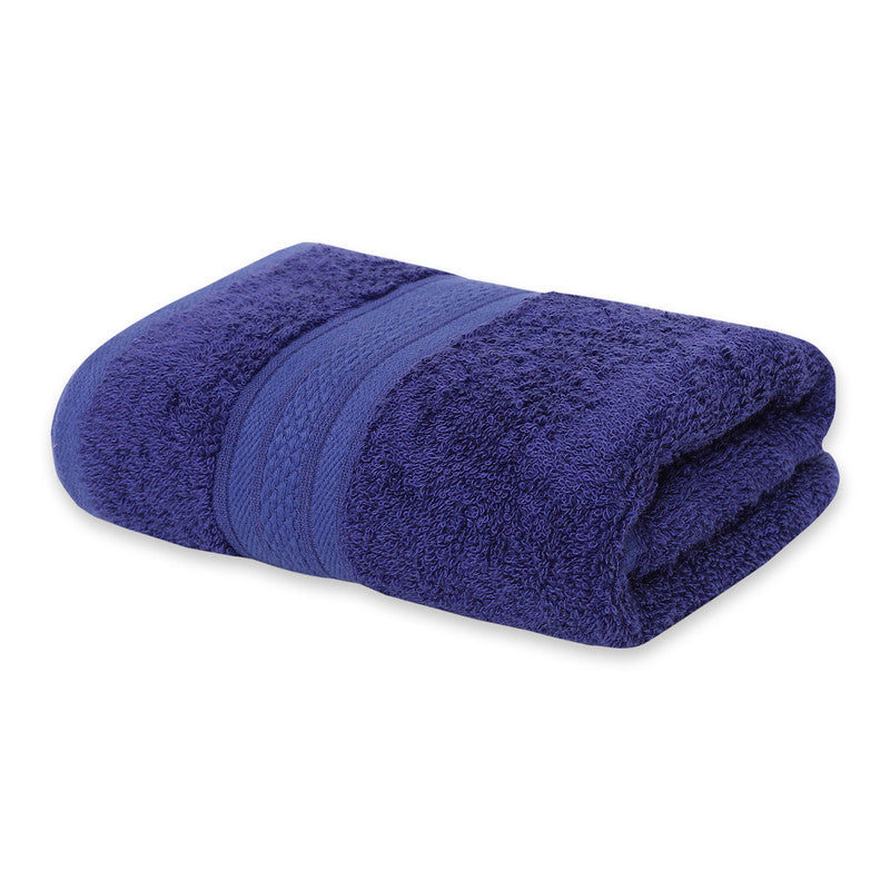 Bamboo Hand Towels | Bamboo Cotton | Set of 2 | Navy Blue