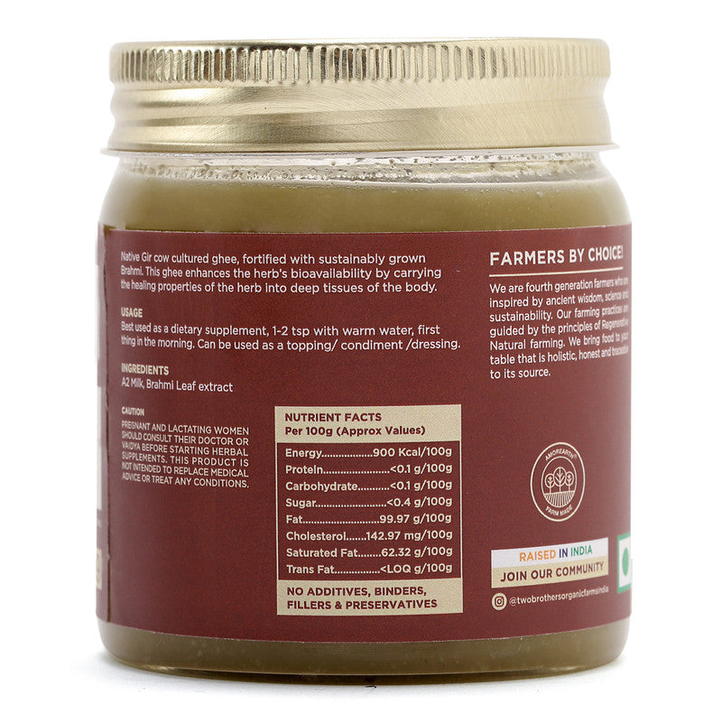 A2 Ghee | Brahmi Ghee | Contains Natural Antioxidant | 250 g