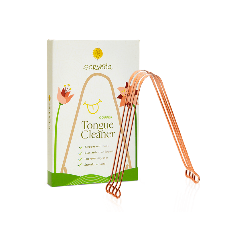 Copper Tongue Cleaner | Ring Type | Pack of 4