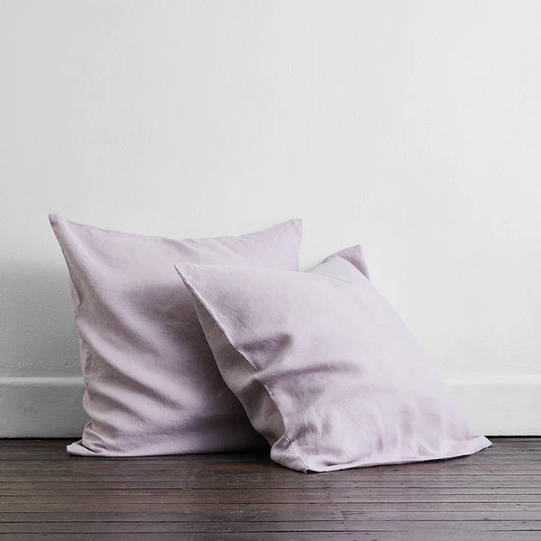 Pure Linen Cushion Covers | Lilac | Set of 2