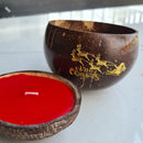 Soy Wax Scented Candle | Coconut Shell | Set of 2