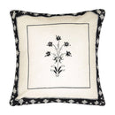 Cotton Cushion Covers | Handblock Printed | Set of 2 | Black & White