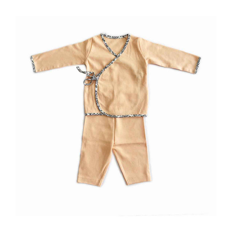 Organic Cotton Baby Jabla and Pants Set | Baby Peaches