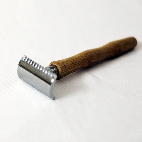 Double Edge Razor | Pure Bamboo & Stainless Steel