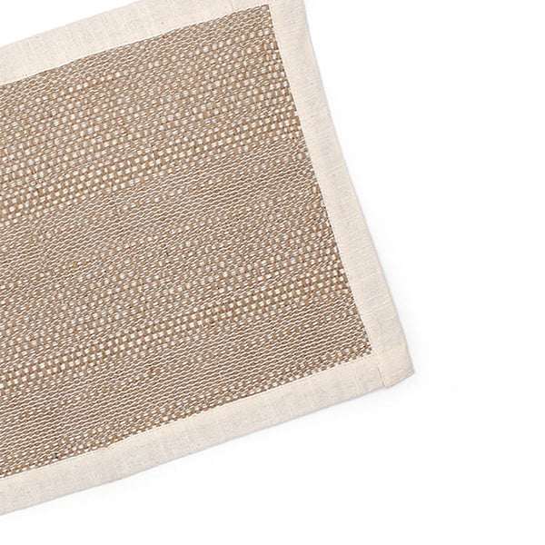 Cotton Table Mats | Place Mats | Beige | Set of 2