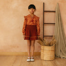 Cotton Top for Girls | Orange