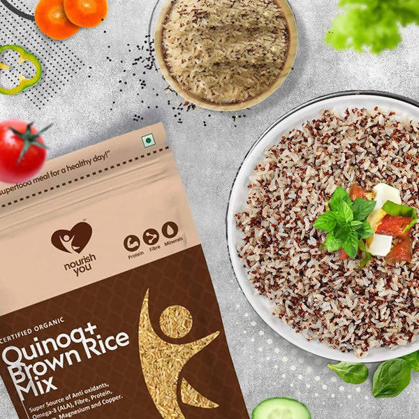 Quinoa With Brown Rice Mix | Gluten Free | 500 g