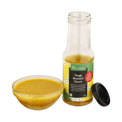 Oil free Tangy Mustard Sauce | 220 g | Pack of 2