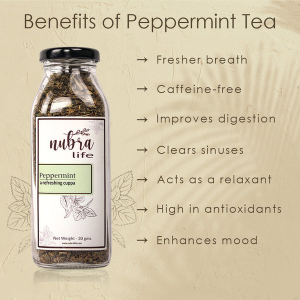 Peppermint Tea | Improves Digestion | 30 g