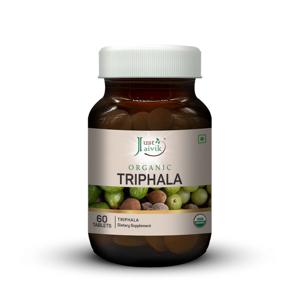 Triphala Tablets | Organic Dietary Supplement | 60 Tablets