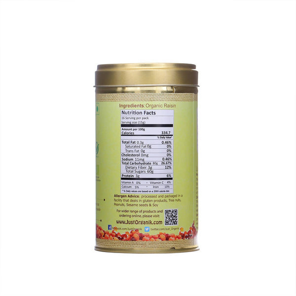 Vrat Food | Organic Raisin | 250 g | Pack of 2