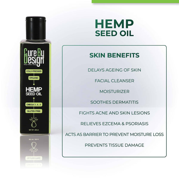 Hemp Seed Oil | Plant Based | 200 ml