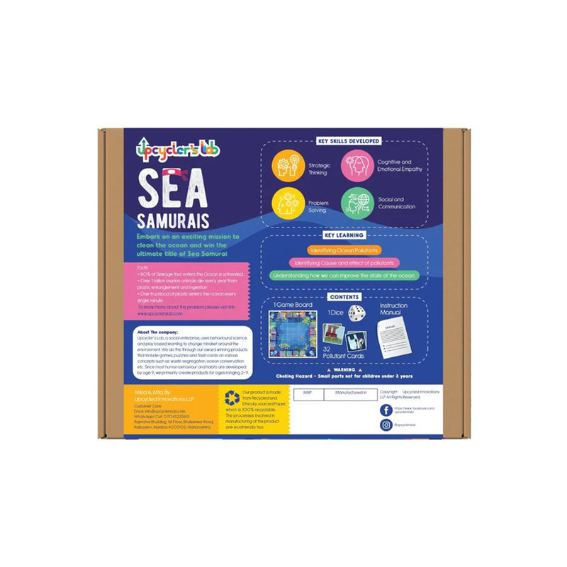 Gift for Kids | Sea Samurais Board Game