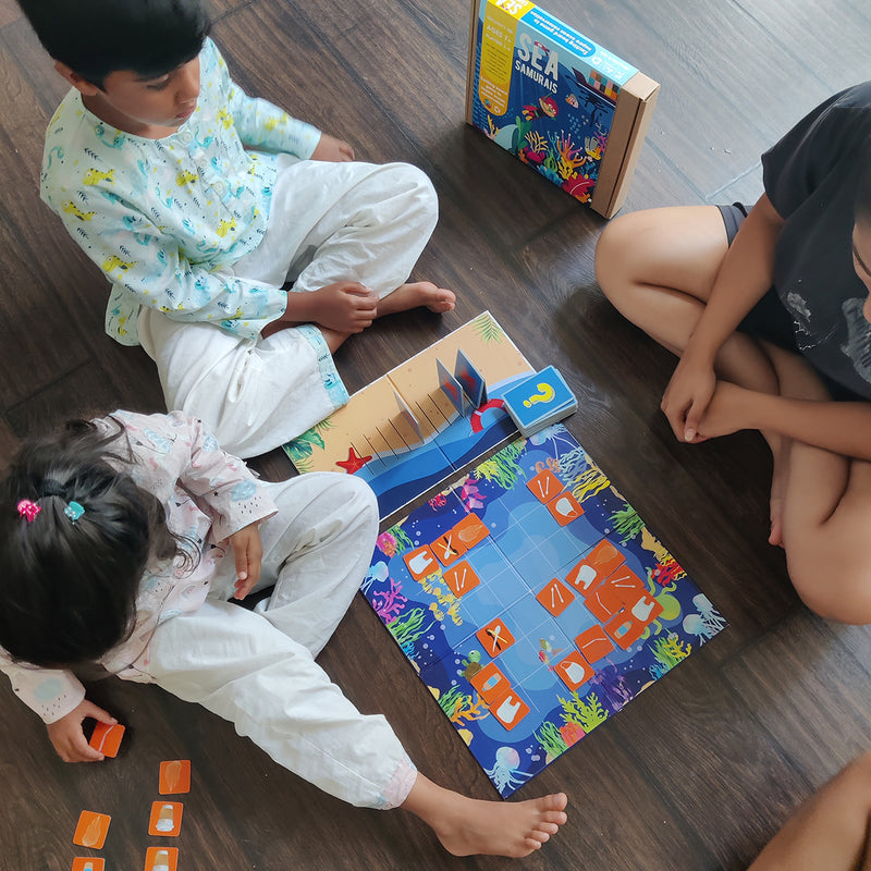 Gift for Kids | Sea Samurais Board Game