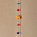 Festive Toran | Beaded Pom Pom Decorative String | Home Decoration