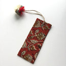 Upcycled Cotton Printed Bookmark