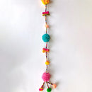 Festive Toran | Tinker Pom Pom Decorative String | Home Decoration