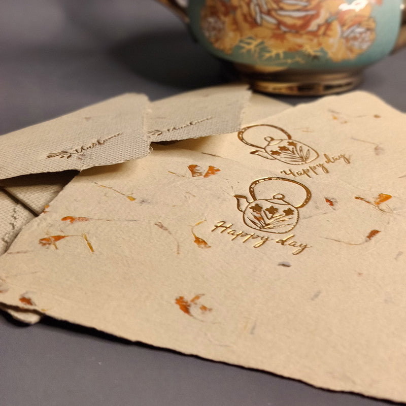 Marigold Paper Note Cards | Treefree Paper