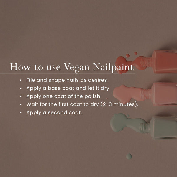 Natural Nail Polish | Vegan | Doll House | 10 ml