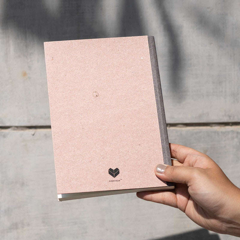 Banana Cotton Paper Notebook | A5 | 144 Pages | Pink