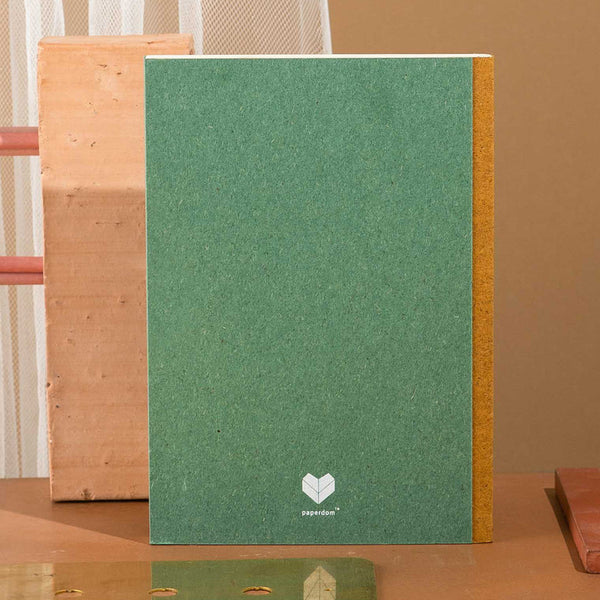 Grid Notebook | Banana Cotton Paper | A5 | 144 Pages | Green