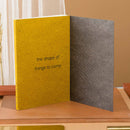 Grid Notebook | Banana Cotton Paper | A5 | 96 Pages | Grey