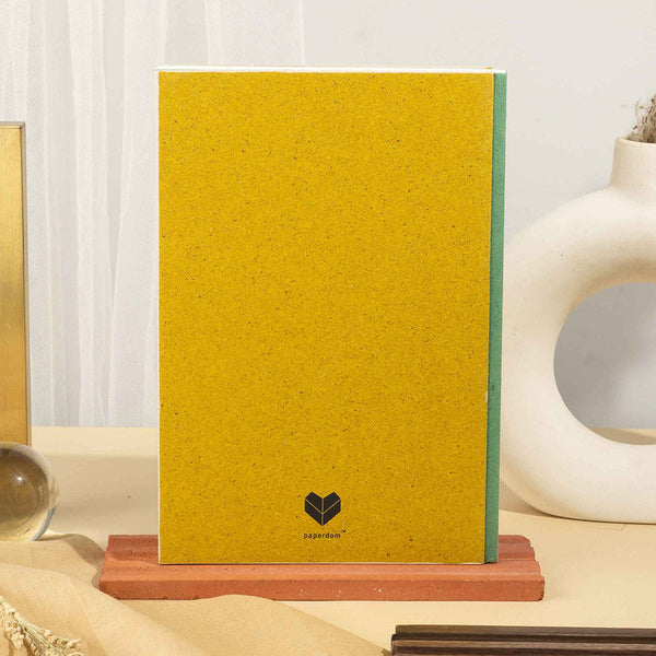 Gift for Kids | Sketchbook Journal | Banana Cotton Paper | 216 Pages | Yellow