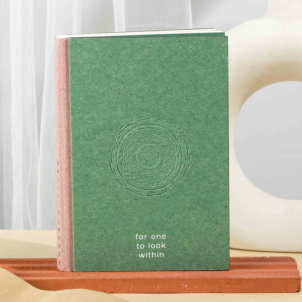 Daily Planner Diary | Banana Cotton Paper | 160 Pages | Green