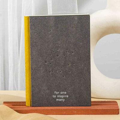 Daily Planner Diary | Banana Cotton Paper | 160 Pages | Grey