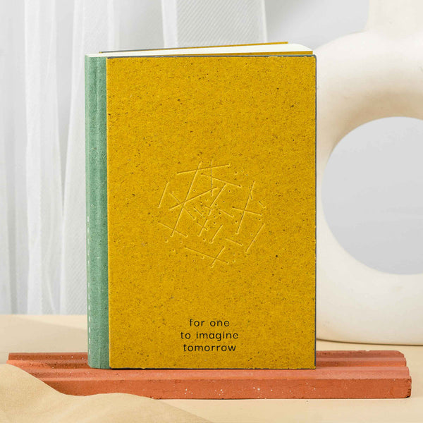 Daily Planner Diary | Banana Cotton Paper | 160 Pages | Yellow