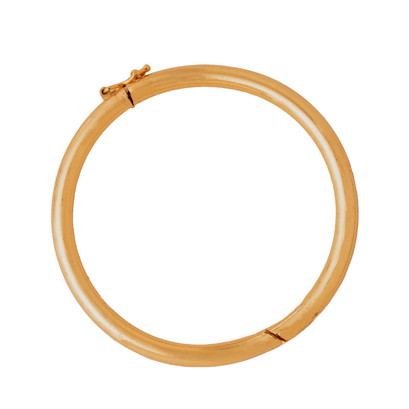 Brass Hasli Bracelet | Gold Plated