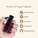 Maroon Nail Polish | Vegan | Merlot | 10 ml