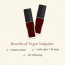 Maroon Nail Polish | Vegan | Merlot | 10 ml