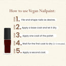 Maroon Nail Polish | Vegan | Merlot | 10 ml