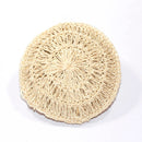 Natural Bath Scrubber | Vetiver Root & Sisal | Beige.