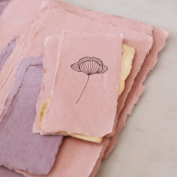 Cotton Handmade Paper Sheets | A8