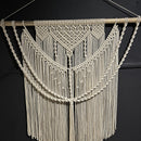 Macrame Wall Hanging | Cotton | Handcrafted | White